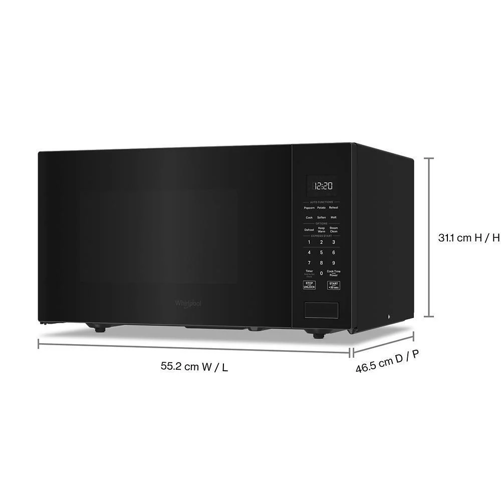 Whirlpool WMCS7022SB 1.6 cu. ft. Sensor Cooking Microwave - Image 5