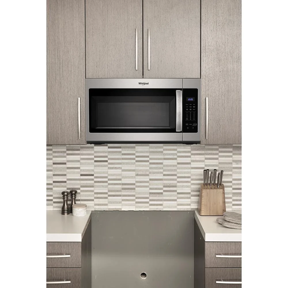 Whirlpool WMH31017HS 1.7 cu. ft. Microwave Hood Combination with Electronic Touch Controls - Image 9