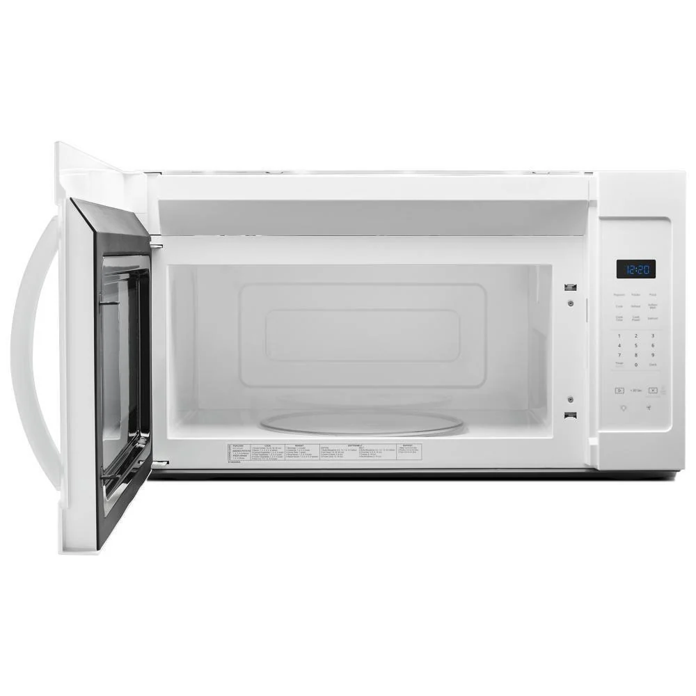 Whirlpool WMH31017HW 1.7 cu. ft. Microwave Hood Combination with Electronic Touch Controls - Image 5