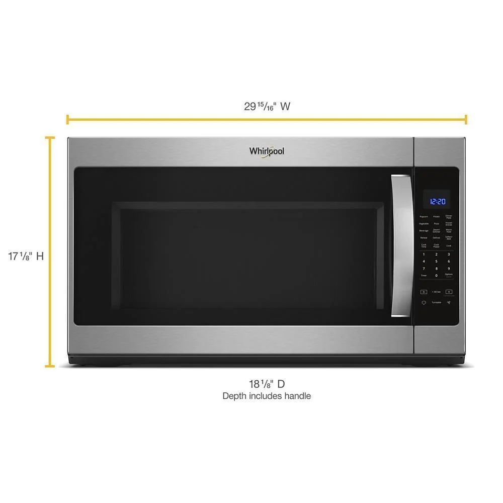2.1 cu. ft. Over-the-Range Microwave with Steam cooking - Image 2