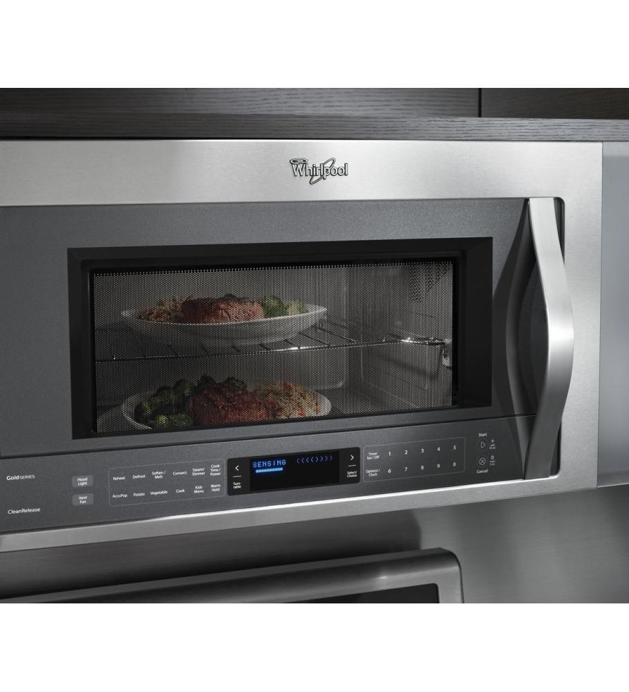 Whirlpool WMH76719CW 1.9 cu. ft. Microwave Hood Combination with TimeSavor Plus True Convection - Image 2
