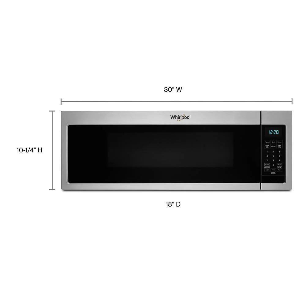 Whirlpool WML35011KS 1.1 cu. ft. Low Profile Microwave Hood Combination - Image 4