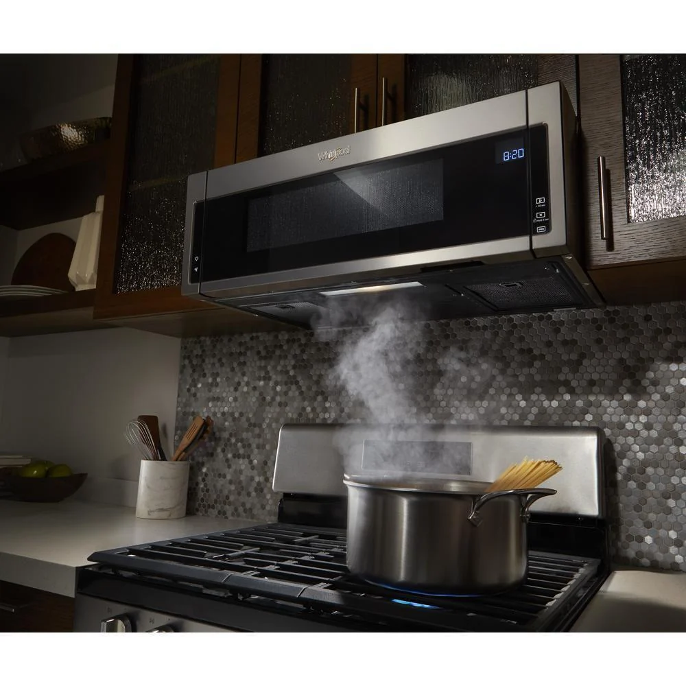 Whirlpool WML75011HW 1.1 cu. ft. Low Profile Microwave Hood Combination - Image 11