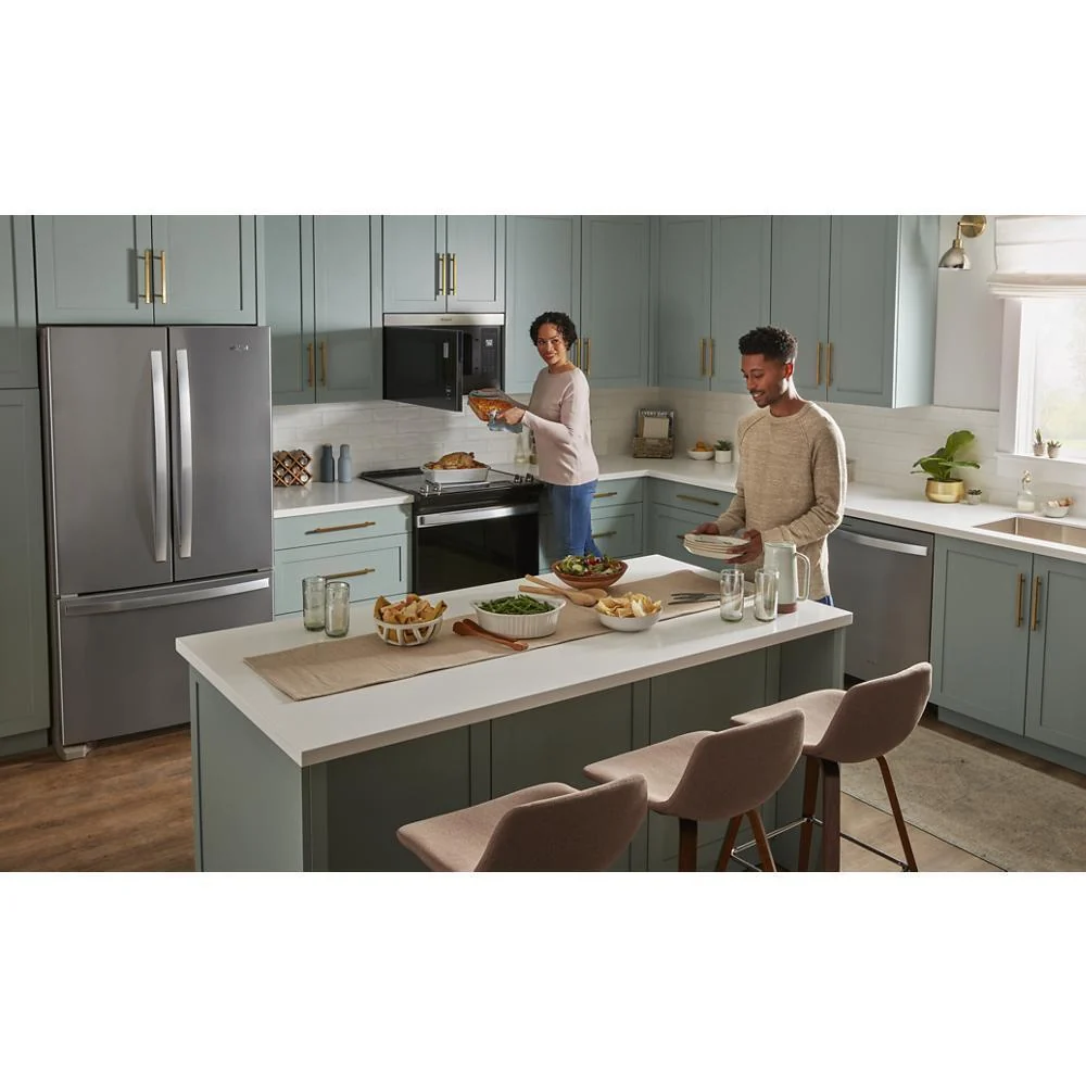 Whirlpool WMMF5930PW 1.1 Cu. Ft. Flush Mount Microwave with Turntable-Free Design - Image 11