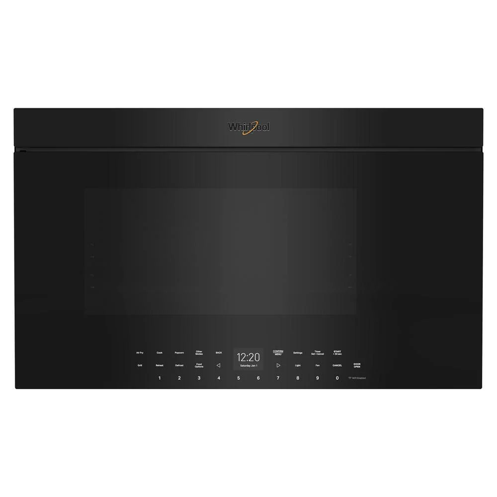 Whirlpool WMMF7330RB Air Fry Over- the-Range Oven with Flush Built-in Design