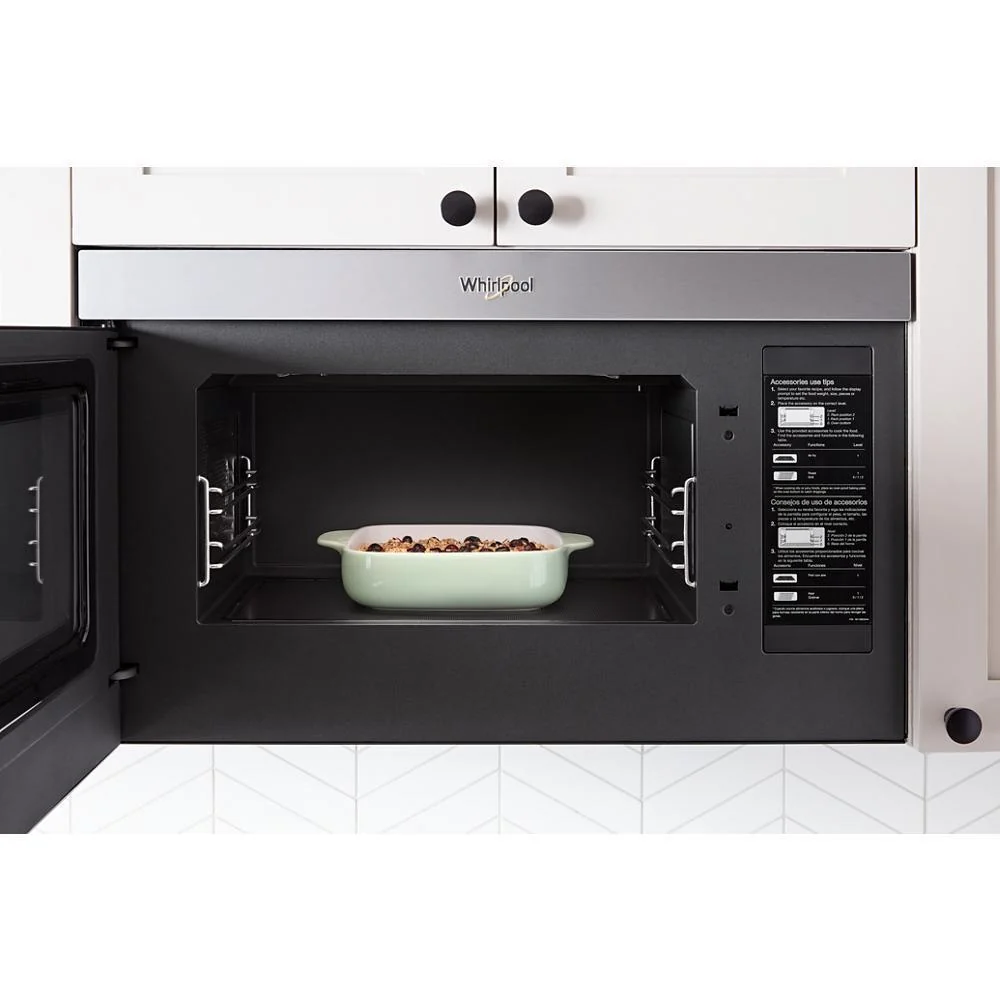 Whirlpool WMMF7330RB Air Fry Over- the-Range Oven with Flush Built-in Design - Image 7