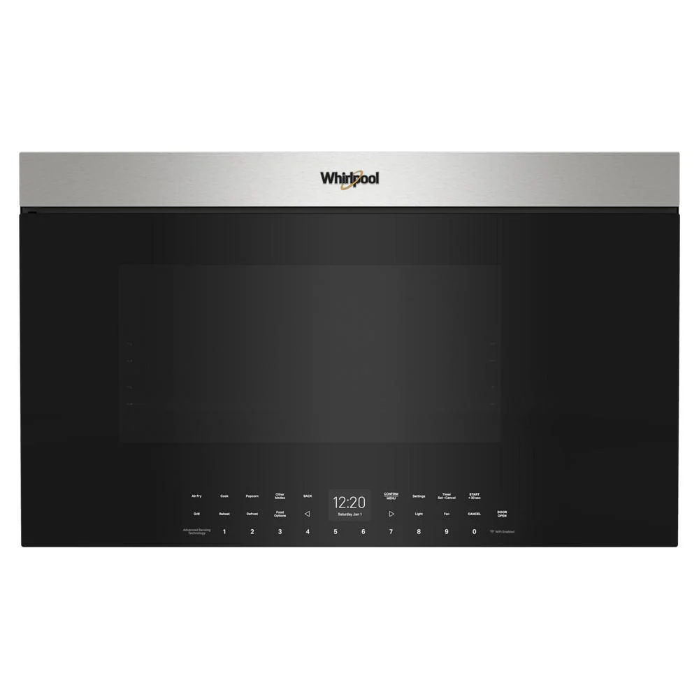 Whirlpool WMMF7530RZ Air Fry Over-the-Range Oven with Advanced Sensing Technology