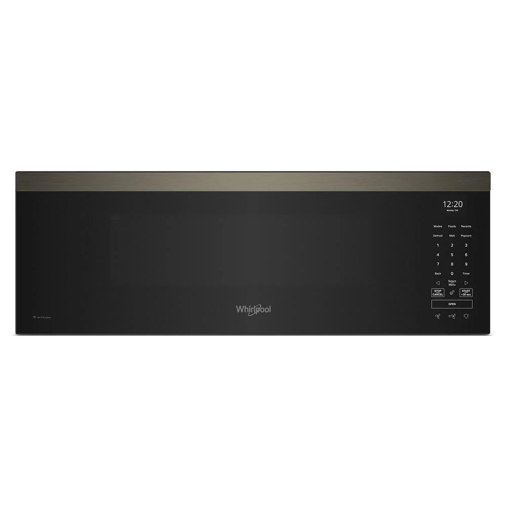 Whirlpool WMML5530RV 1.1 cu. ft. Smart Low Profile Microwave Hood Combination with 450 CRM 4-Speed Venting