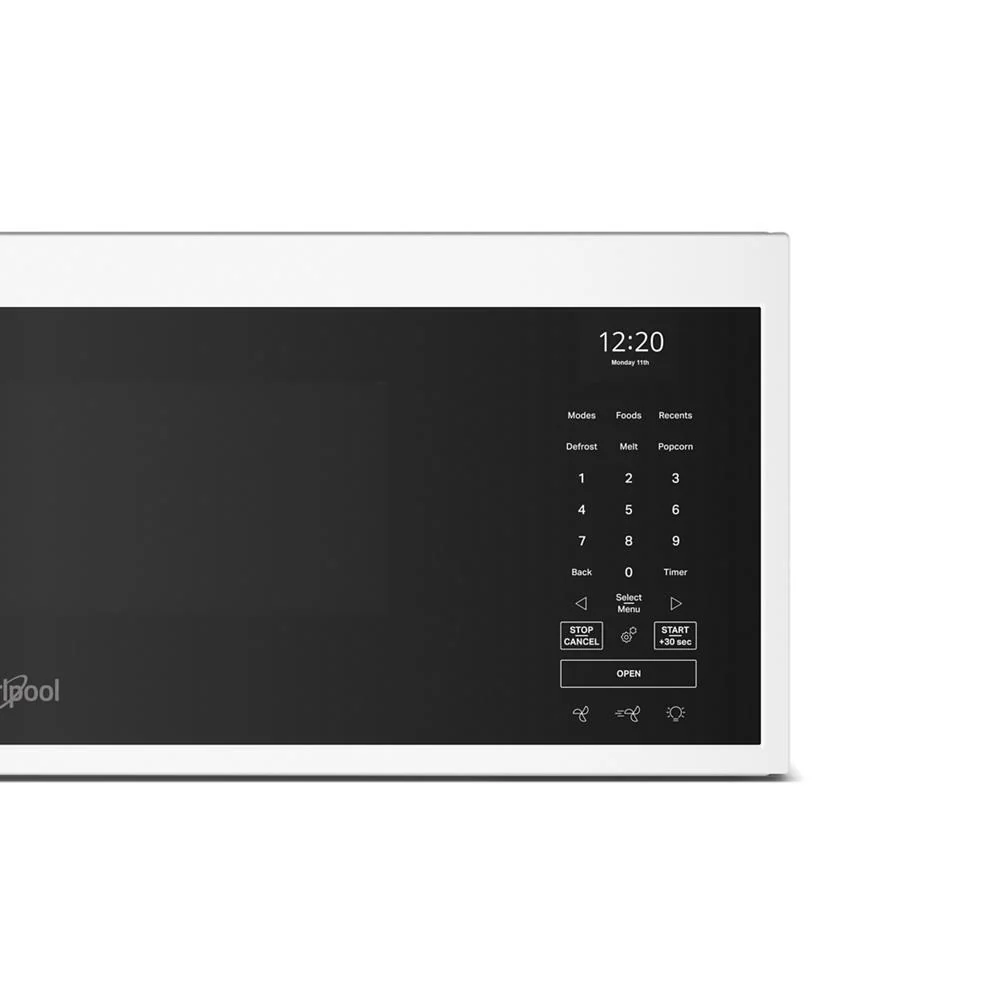 Whirlpool WMML5530RW 1.1 cu. ft. Smart Low Profile Microwave Hood Combination with 450 CRM 4-Speed Venting - Image 9