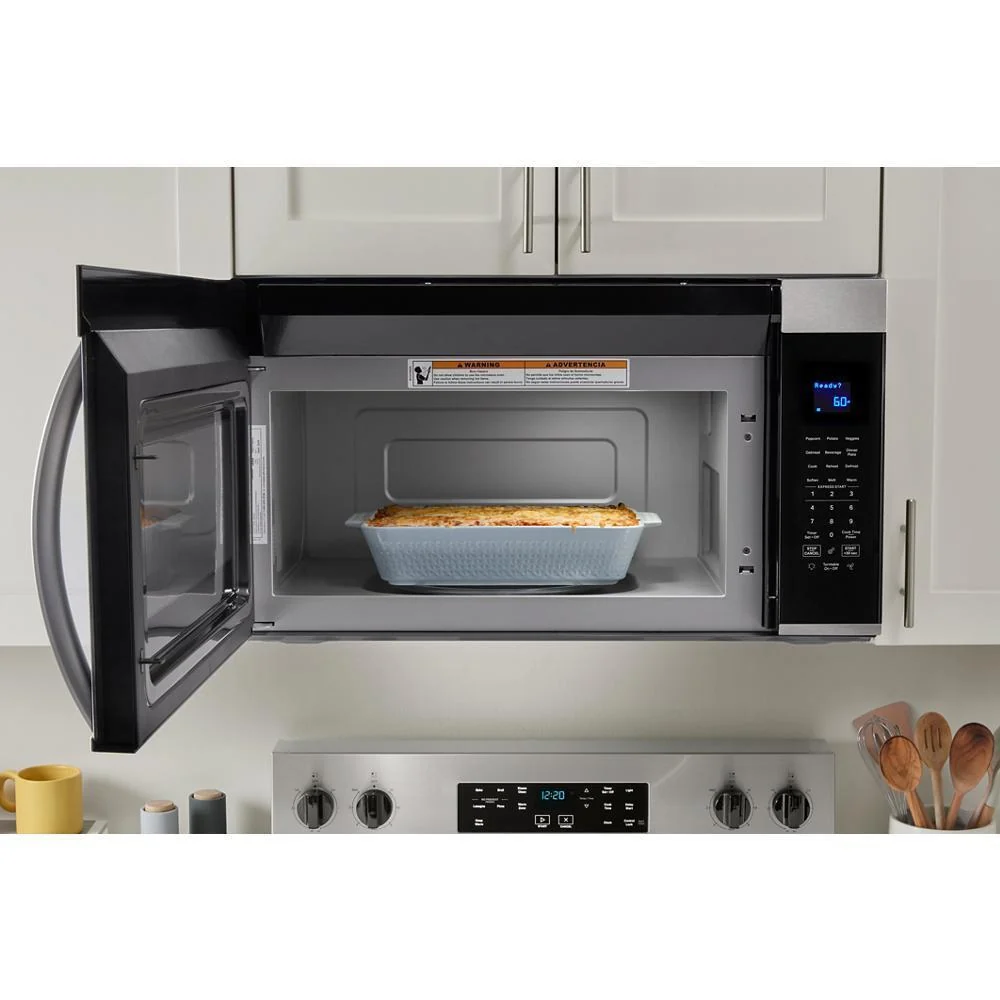 Whirlpool WMMS3130RZ 30 W 1.7 cu. ft Over the range Microwave with 1000-Watts Cooking Power - Image 7