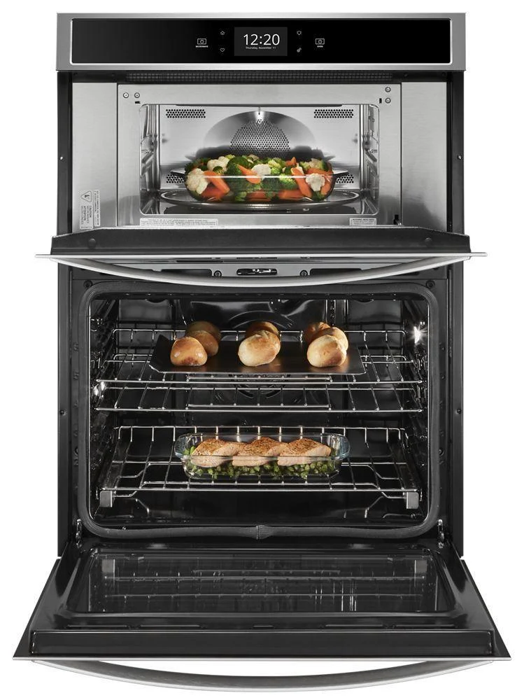 Whirlpool WOC97EC0HZ 6.4 cu. ft. Smart Combination Wall Oven with Microwave Convection - Image 3