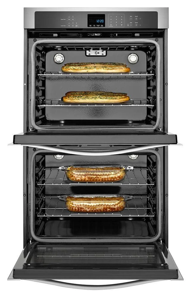 8.6 cu. ft. Double Wall Oven with SteamClean Option - Image 2