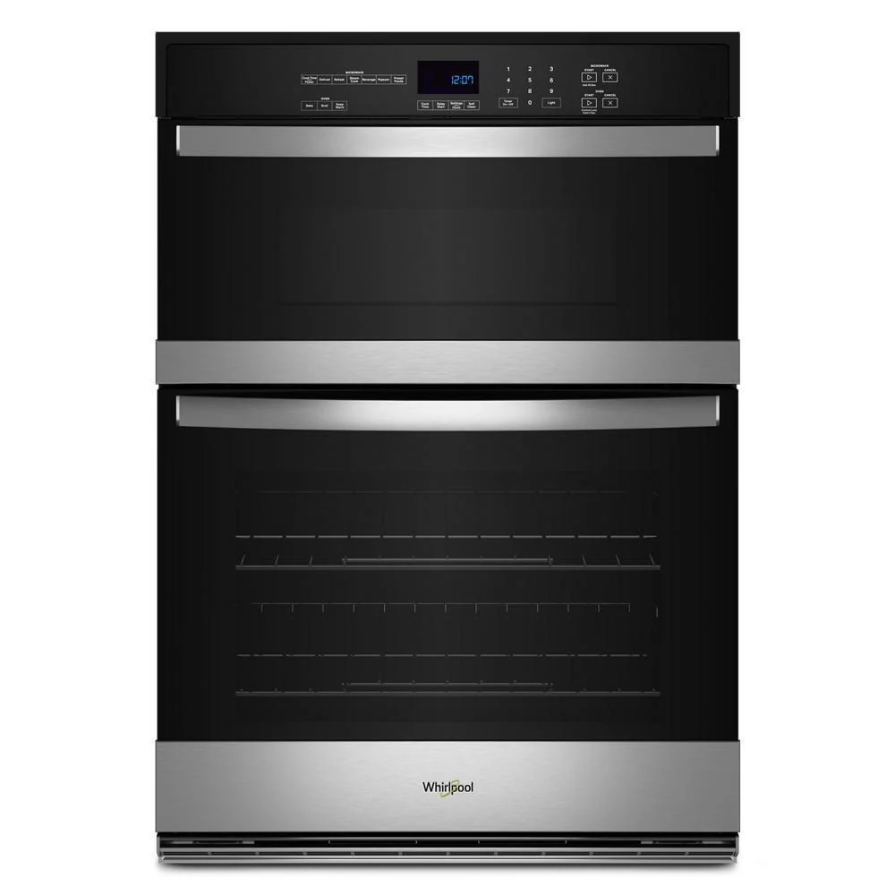 Whirlpool WOEC3030LS 6.4 Total Cu. Ft. Combo Self-Cleaning Wall Oven