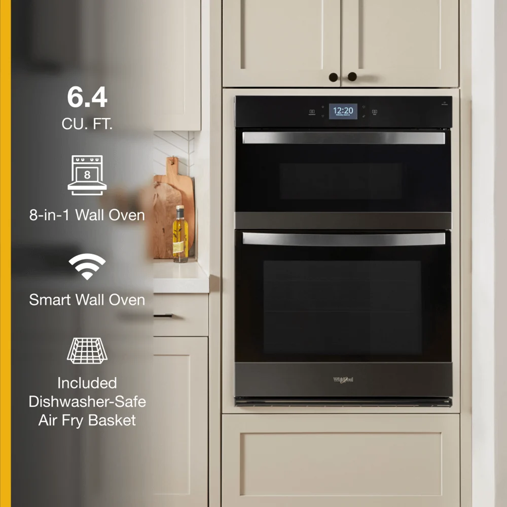 Whirlpool WOEC7030PV 6.4 Cu. Ft. Wall Oven Microwave Combo with Air Fry - Image 3
