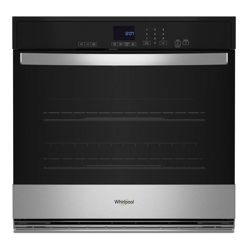 Whirlpool WOES3030LS 30-Inch Single Self-Cleaning Wall Oven - 5.0 Cu. Ft.