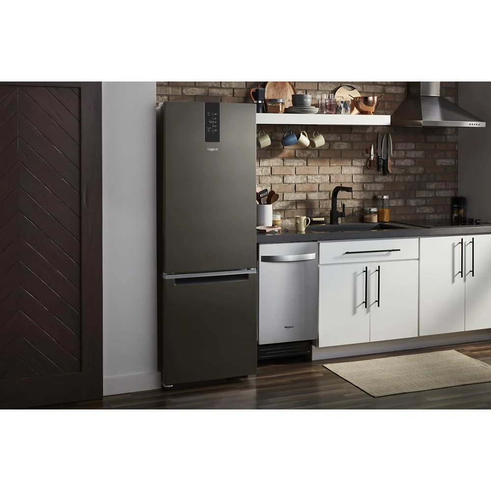 Whirlpool WRB543CMJZ 24-inch Wide Garage-Ready Bottom-Freezer Refrigerator - 12.9 cu. ft. - Image 10