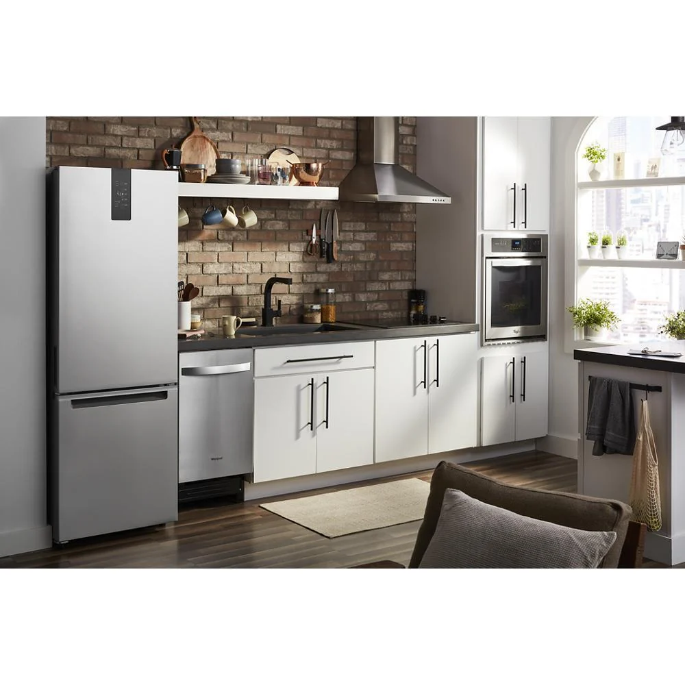 Whirlpool WRB543CMJZ 24-inch Wide Garage-Ready Bottom-Freezer Refrigerator - 12.9 cu. ft. - Image 6