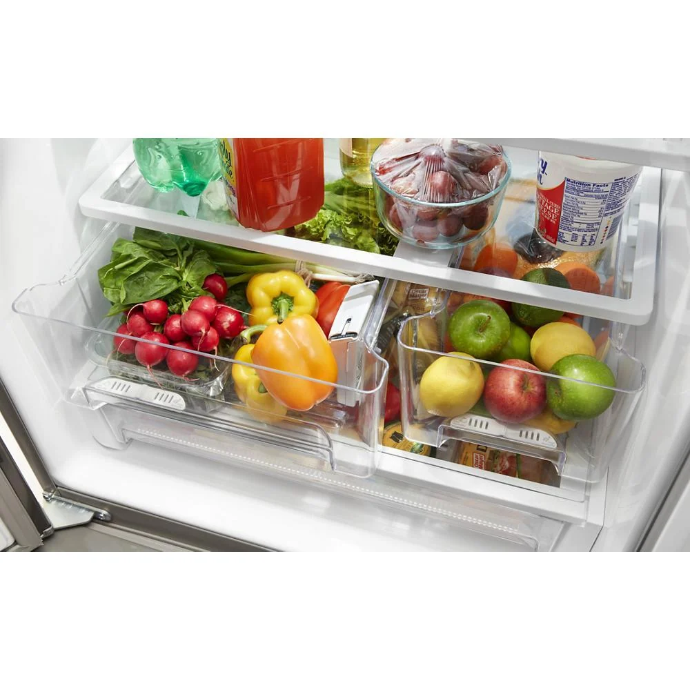 Whirlpool WRF560SEHB 30-inch Wide French Door Refrigerator - 20 cu. ft. - Image 12
