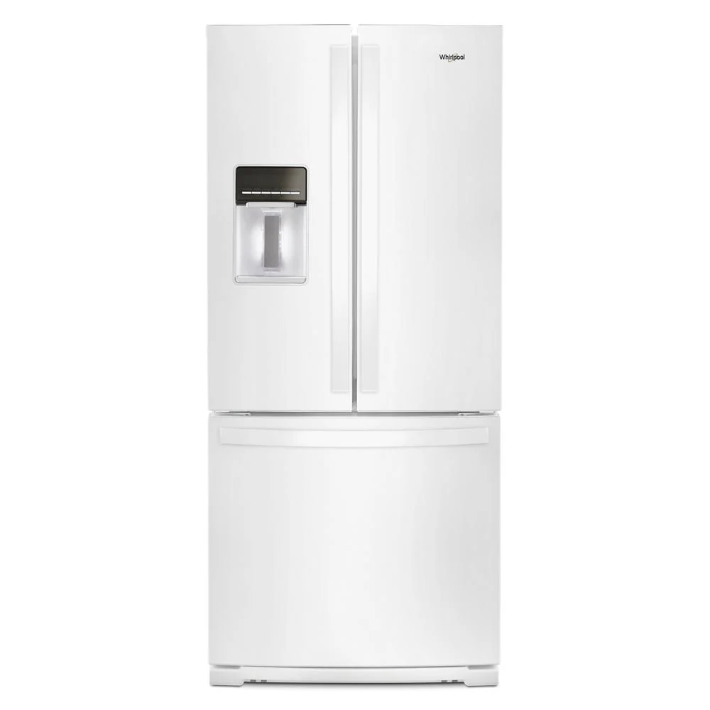 Whirlpool WRF560SEHW 30-inch Wide French Door Refrigerator - 20 cu. ft.