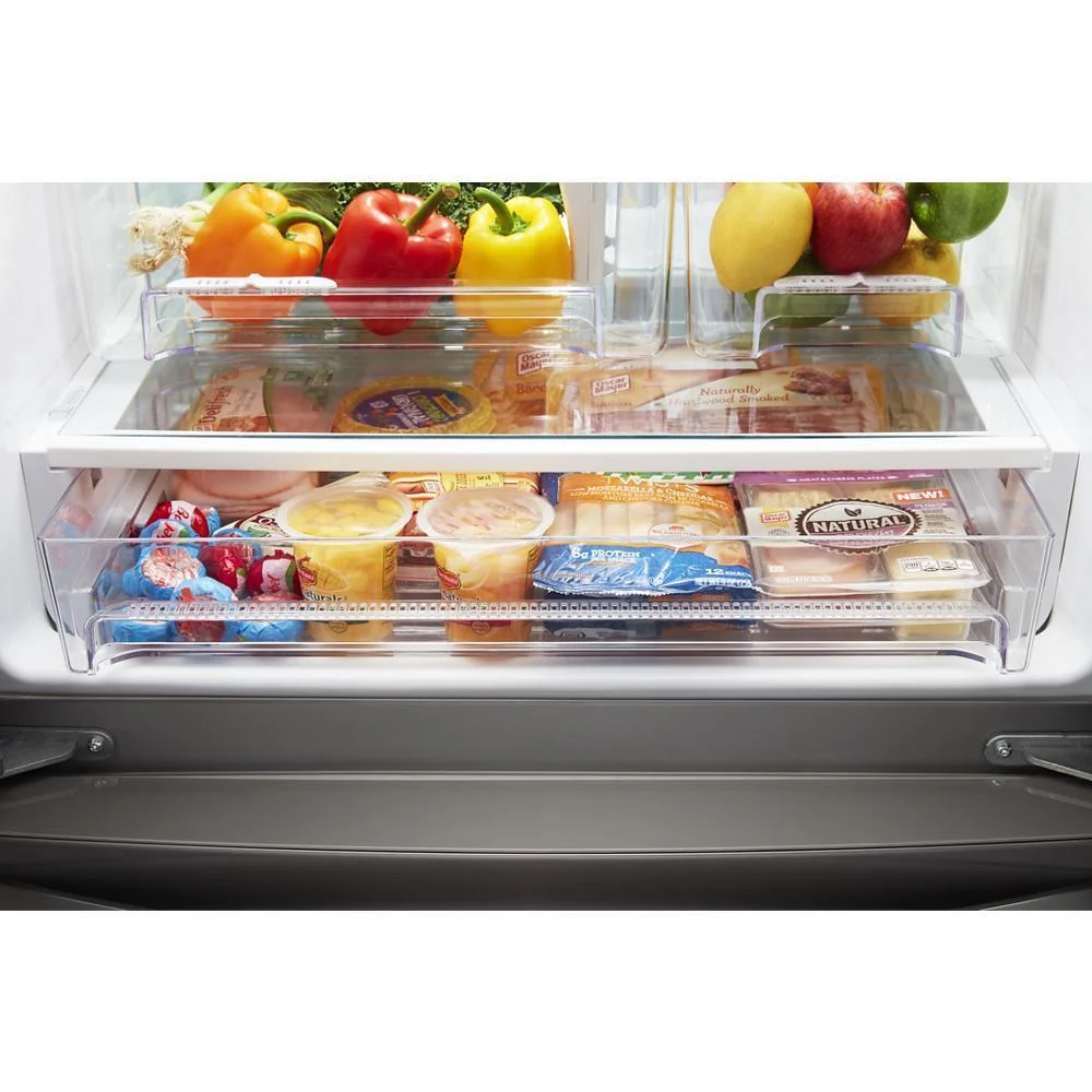 Whirlpool WRF560SMHB 30-inch Wide French Door Refrigerator - 20 cu. ft. - Image 12