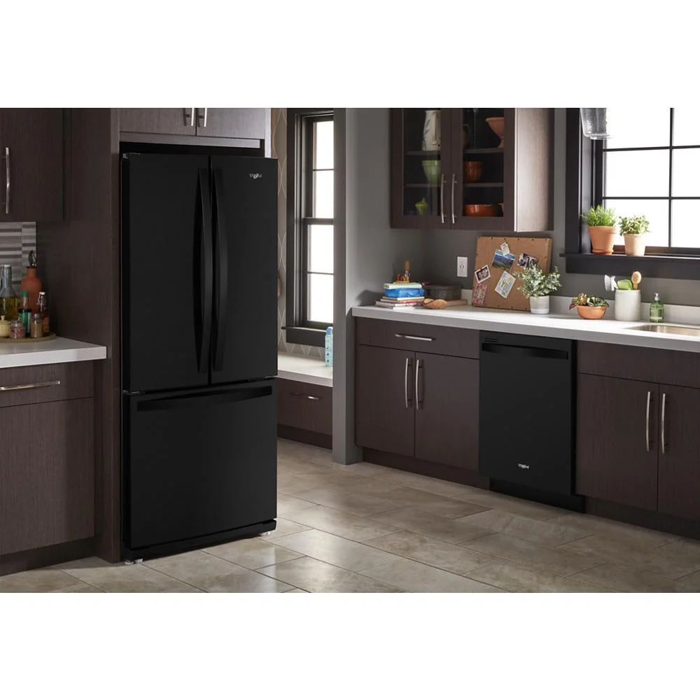 Whirlpool WRF560SMHB 30-inch Wide French Door Refrigerator - 20 cu. ft. - Image 5