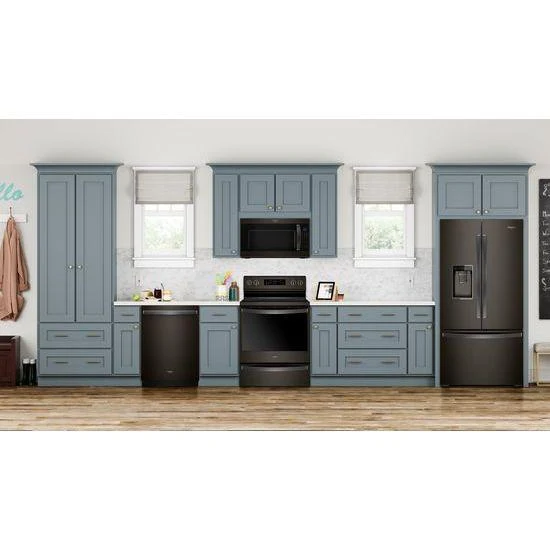 WRF974CIHV Whirlpool® 36-inch Wide Counter Depth French Door-within-Door Refrigerator - 24 cu. ft. - Black Stainless - Image 7
