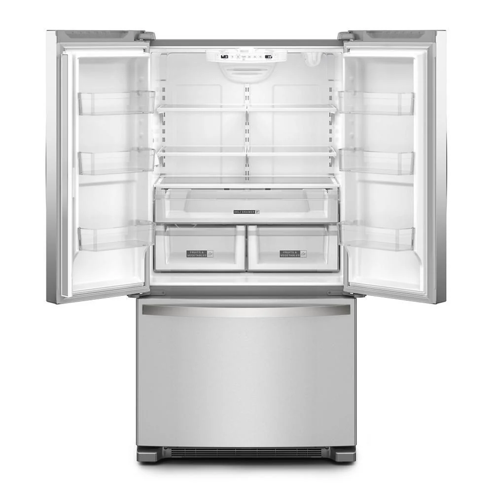 Whirlpool WRFF3236RZ 36-Inch Wide Full-Depth French Door Bottom Mount Refrigerator - 25 cu. ft.