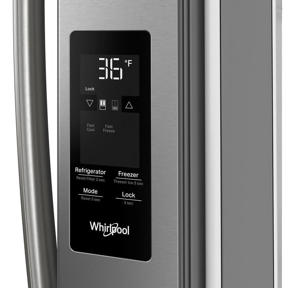 Whirlpool WRFF3336SZ 36-Inch French Door Refrigerator with Interior Water Dispenser - 31 cu. ft. - Image 14