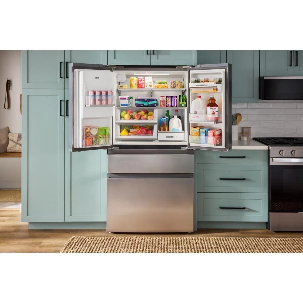 Whirlpool WRMC7036RZ 36-inch Wide True Counter Depth 4-Door French Door Refrigerator - 22 cu. ft. - Image 2