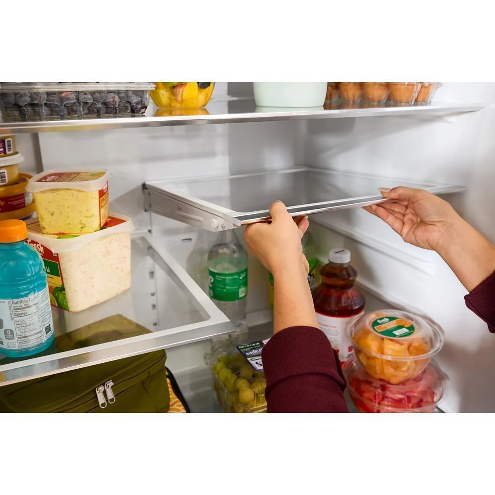 WRMF3636SZ Whirlpool® 29 Cu. Ft. Family-Sized Capacity French Door Refrigerator with Flexible Temperature Drawer - Image 8