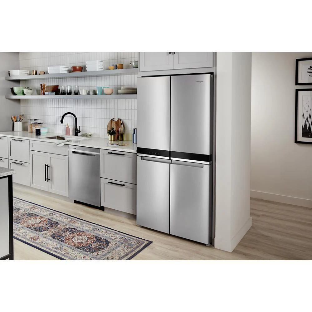 Whirlpool WRQA59CNKZ 36-inch Wide Counter Depth 4 Door Refrigerator - 19.4 cu. ft. - Image 11