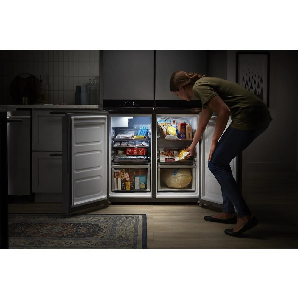 Whirlpool WRQA59CNKZ 36-inch Wide Counter Depth 4 Door Refrigerator - 19.4 cu. ft. - Image 25