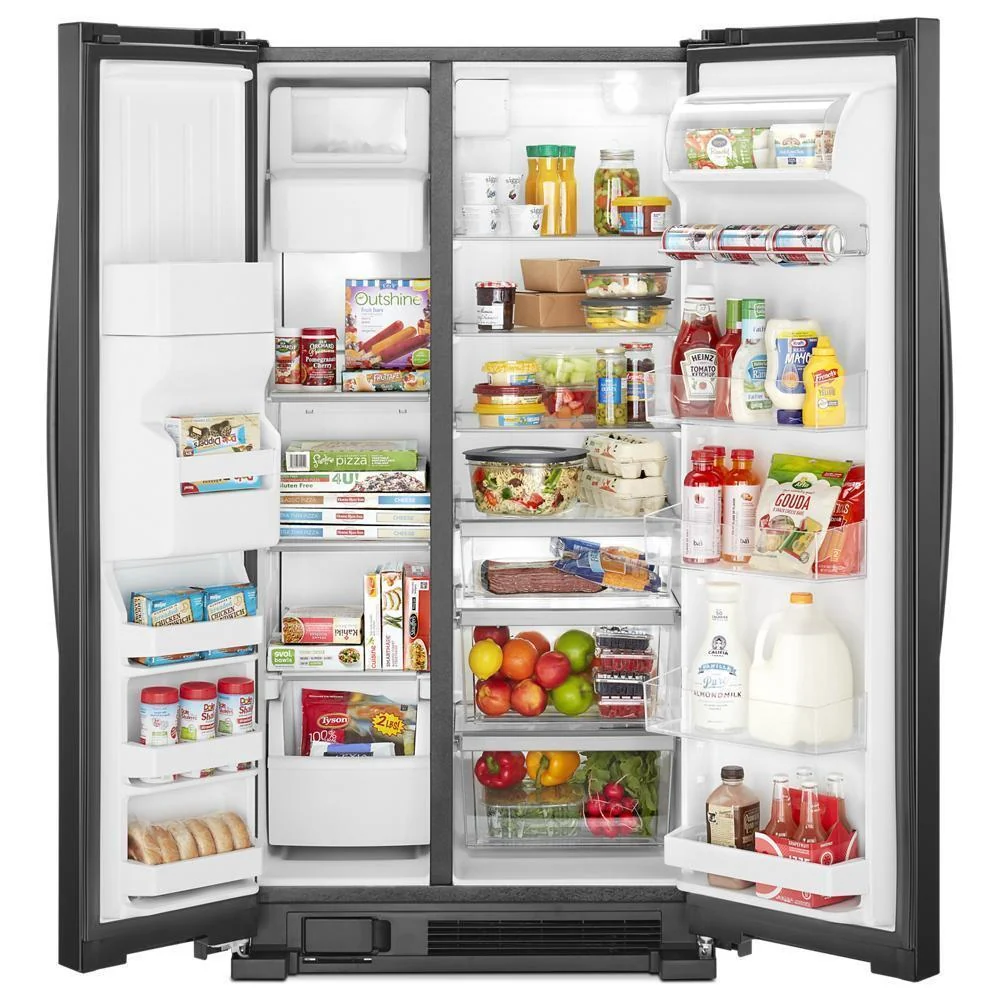 Whirlpool WRS325SDHB 36-inch Wide Side-by-Side Refrigerator - 25 cu. ft. - Image 8