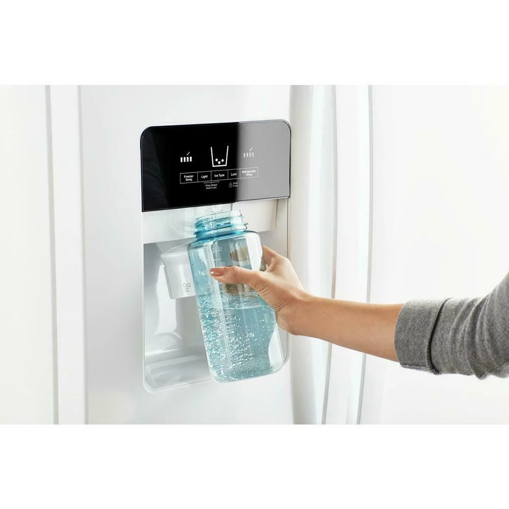 Whirlpool WRS331SDHW 33-inch Wide Side-by-Side Refrigerator - 21 cu. ft. - Image 3