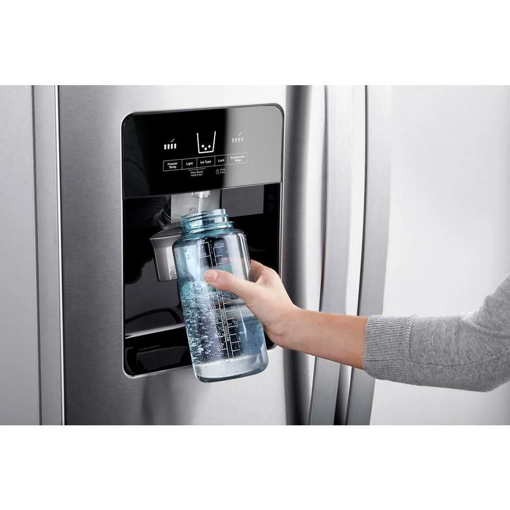 Whirlpool WRS335SDHM 36-inch Wide Side-by-Side Refrigerator - 25 cu. ft. - Image 3