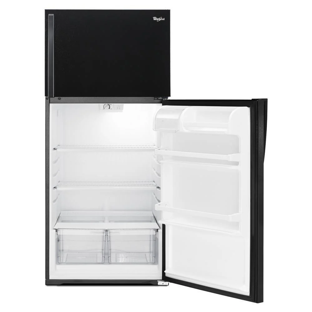 Whirlpool WRT104TFDB 28-inch Wide Top Freezer Refrigerator - 14 Cu. Ft. - Image 3