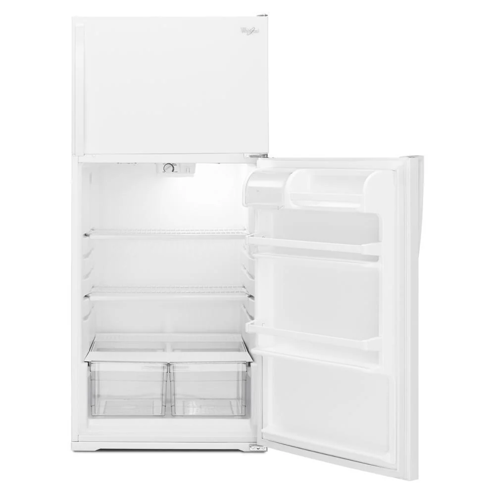 Whirlpool WRT104TFDW 28-inch Wide Top Freezer Refrigerator - 14 Cu. Ft. - Image 3
