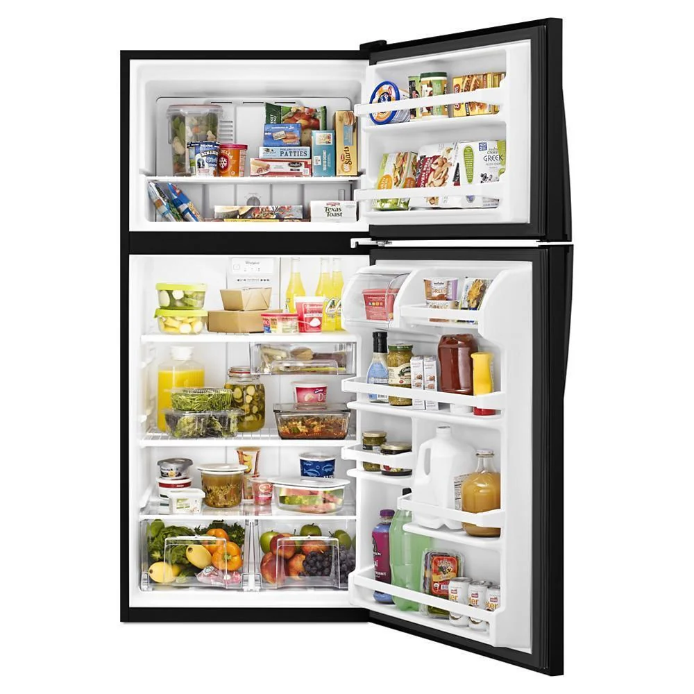 Whirlpool WRT108FFDB 30-inch Wide Top Freezer Refrigerator - 18 Cu. Ft. - Image 4