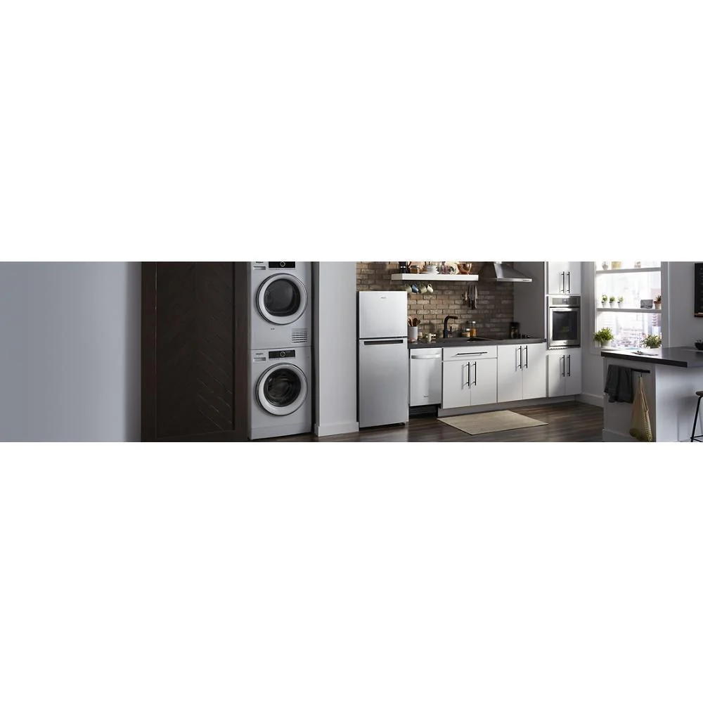 Whirlpool WRT112CZJZ 24-inch Wide Small Space Top-Freezer Refrigerator - 11.6 cu. ft. - Image 10