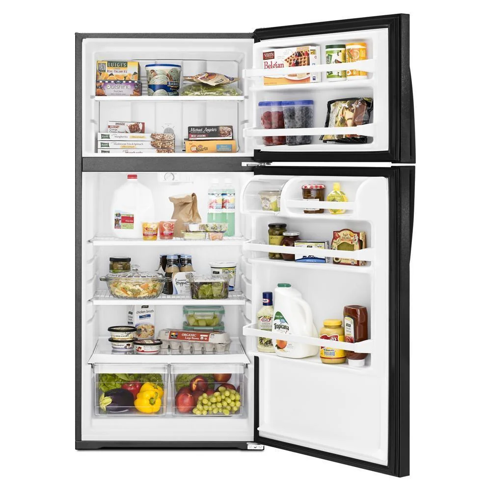 Whirlpool WRT134TFDB 28-inch Wide Top Freezer Refrigerator - 14 cu. ft. - Image 8