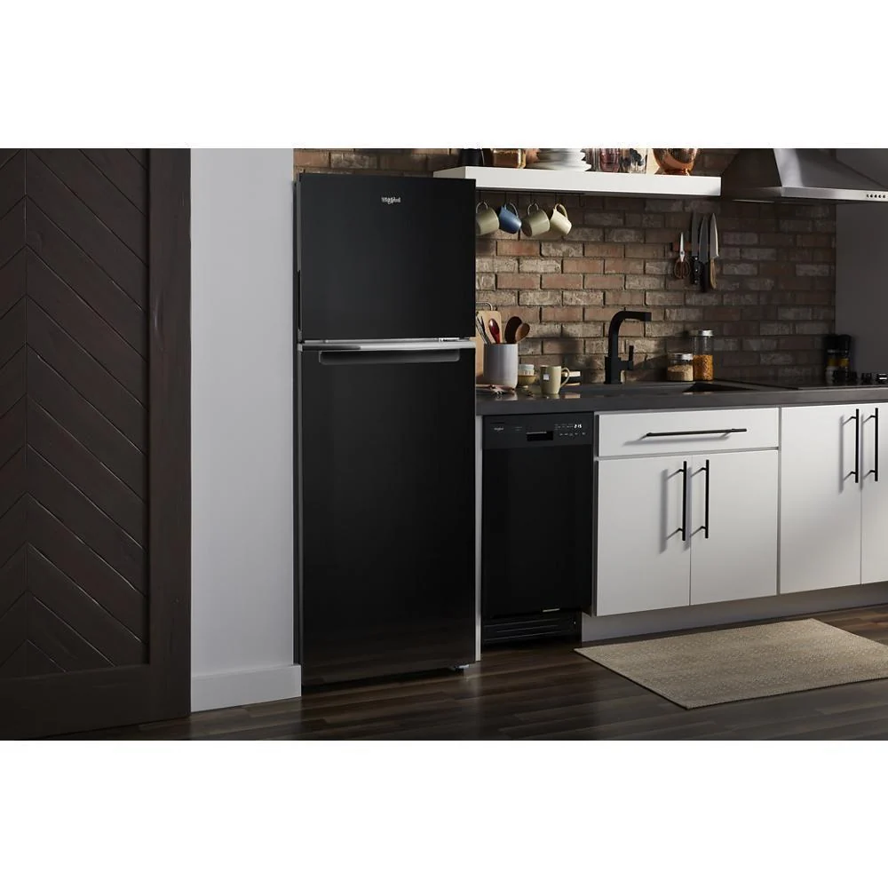 Whirlpool WRT313CZLB 24-inch Wide Small Space Top-Freezer Refrigerator - 12.9 cu. ft. - Image 10