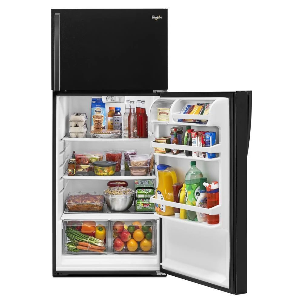Whirlpool WRT314TFDB 28-inch Wide Top Freezer Refrigerator - 14 cu. ft. - Image 5