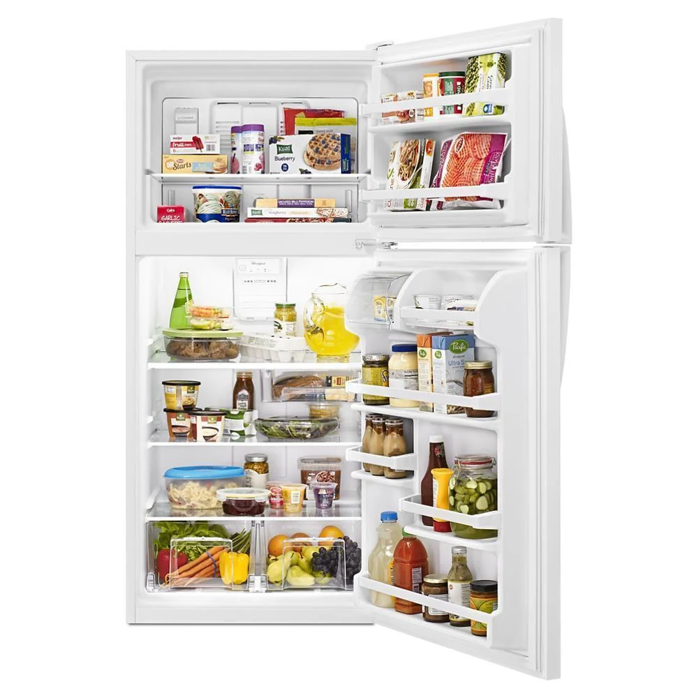 Whirlpool WRT318FZDW 30-inch Wide Top Freezer Refrigerator - 18 cu. ft. - Image 9