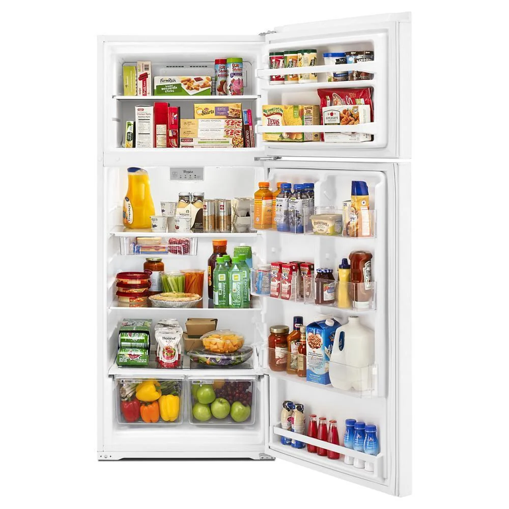 Whirlpool WRT518SZFW 28-inch Wide Refrigerator Compatible With The EZ Connect Icemaker Kit - 18 Cu. Ft. - Image 4