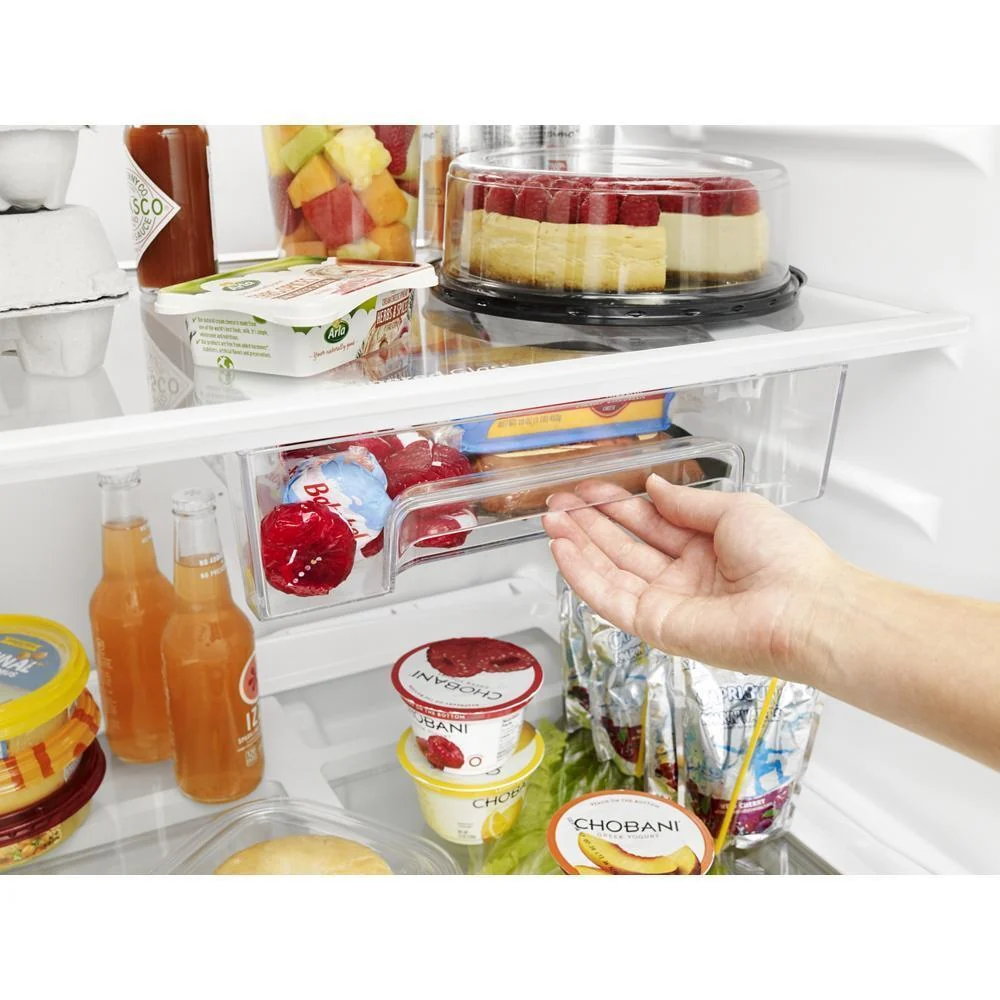 Whirlpool WRT518SZKV 28-inch Wide Refrigerator Compatible With The EZ Connect Icemaker Kit - 18 Cu. Ft. - Image 3