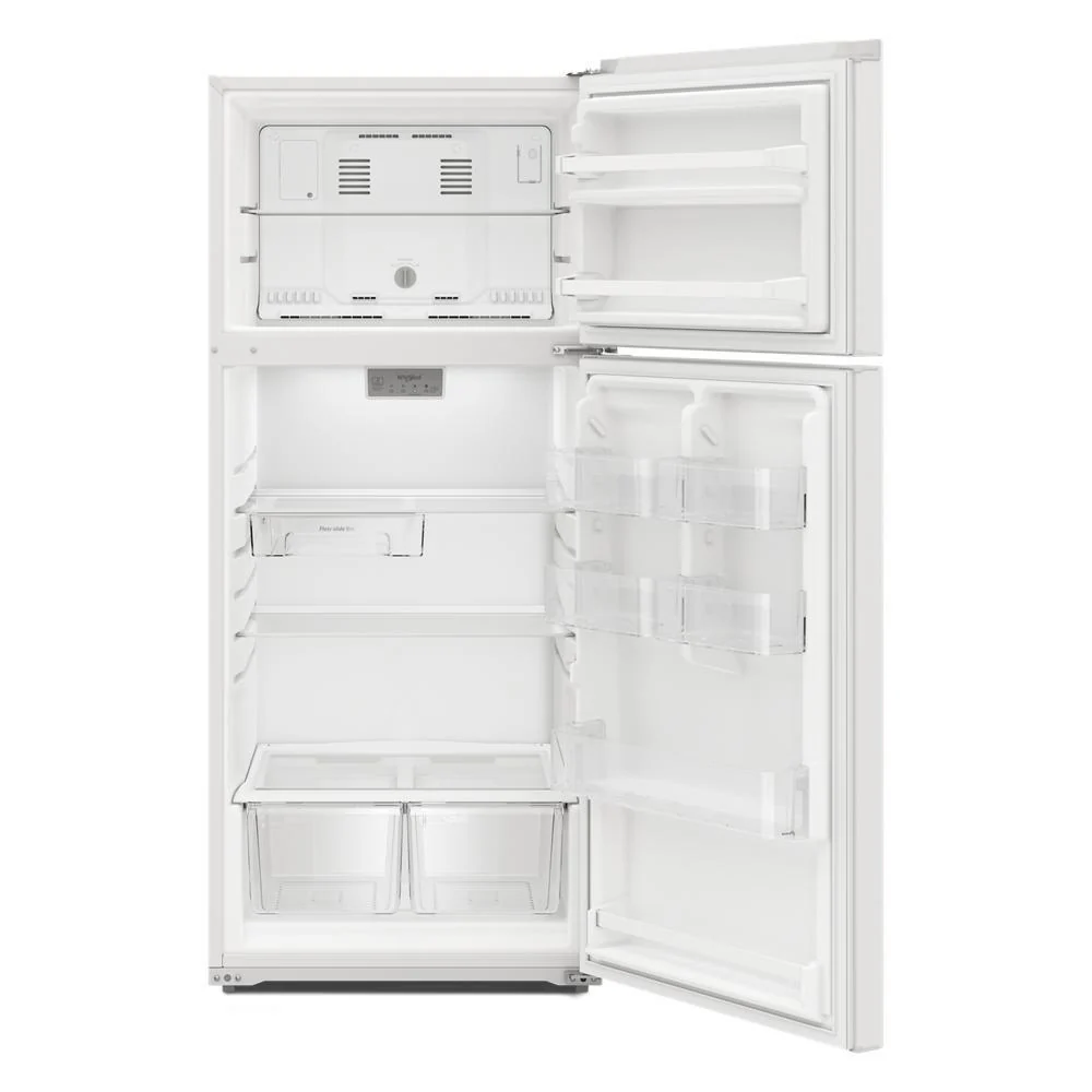 Whirlpool WRTX5028PW 28-inch Wide Top-Freezer Refrigerator - 16.3 Cu. Ft. - Image 13
