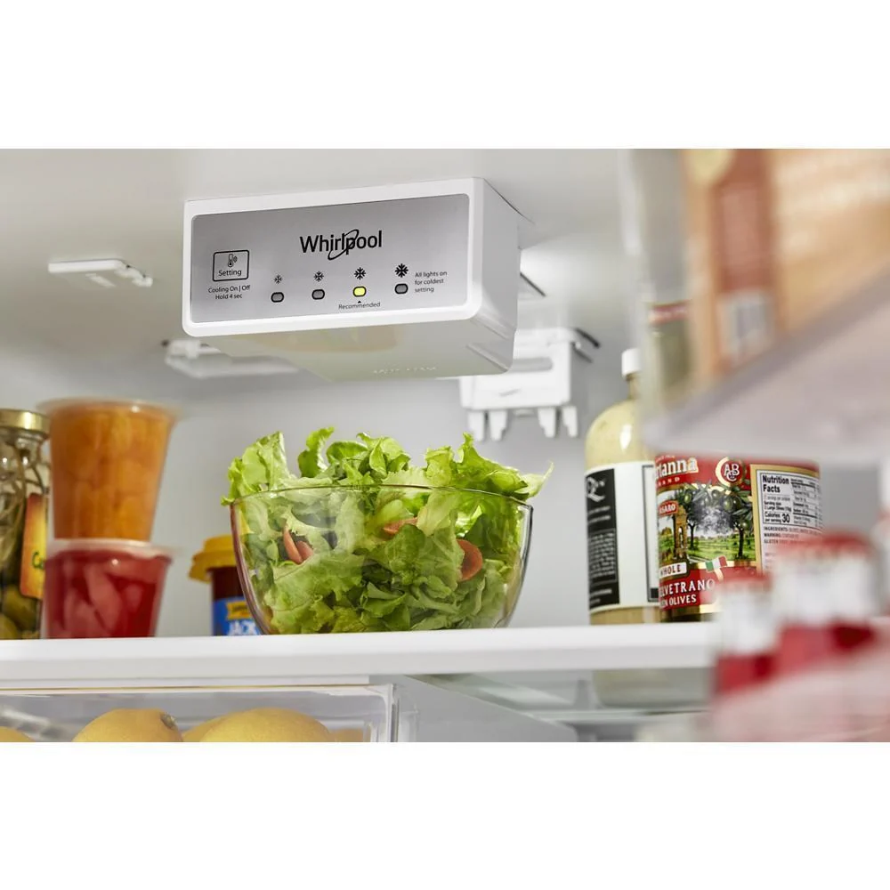 Whirlpool WRTX5028PW 28-inch Wide Top-Freezer Refrigerator - 16.3 Cu. Ft. - Image 6