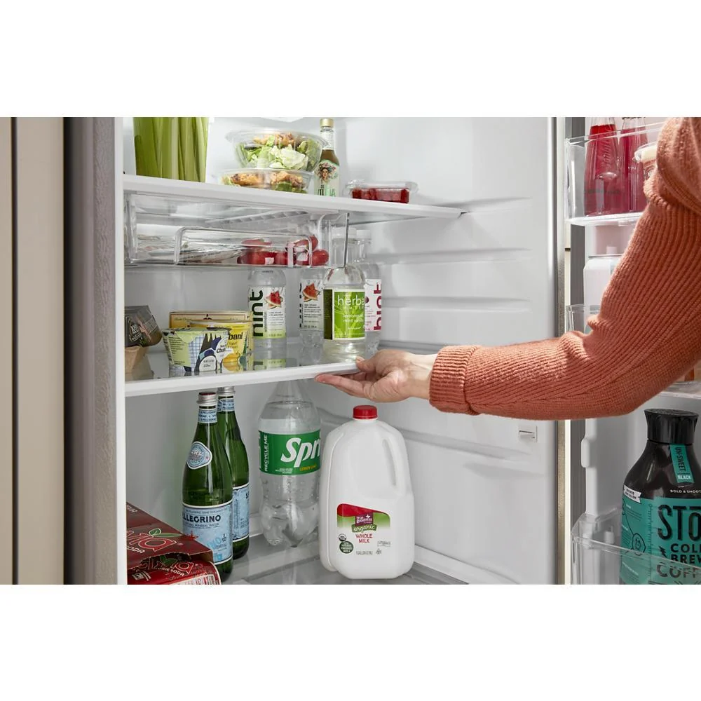 Whirlpool WRTX5028PW 28-inch Wide Top-Freezer Refrigerator - 16.3 Cu. Ft. - Image 9