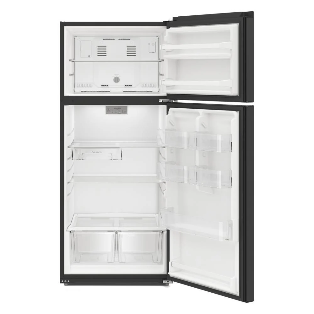 Whirlpool WRTX5328PB 28-inch Wide Top-Freezer Refrigerator - 16.3 Cu. Ft. - Image 6