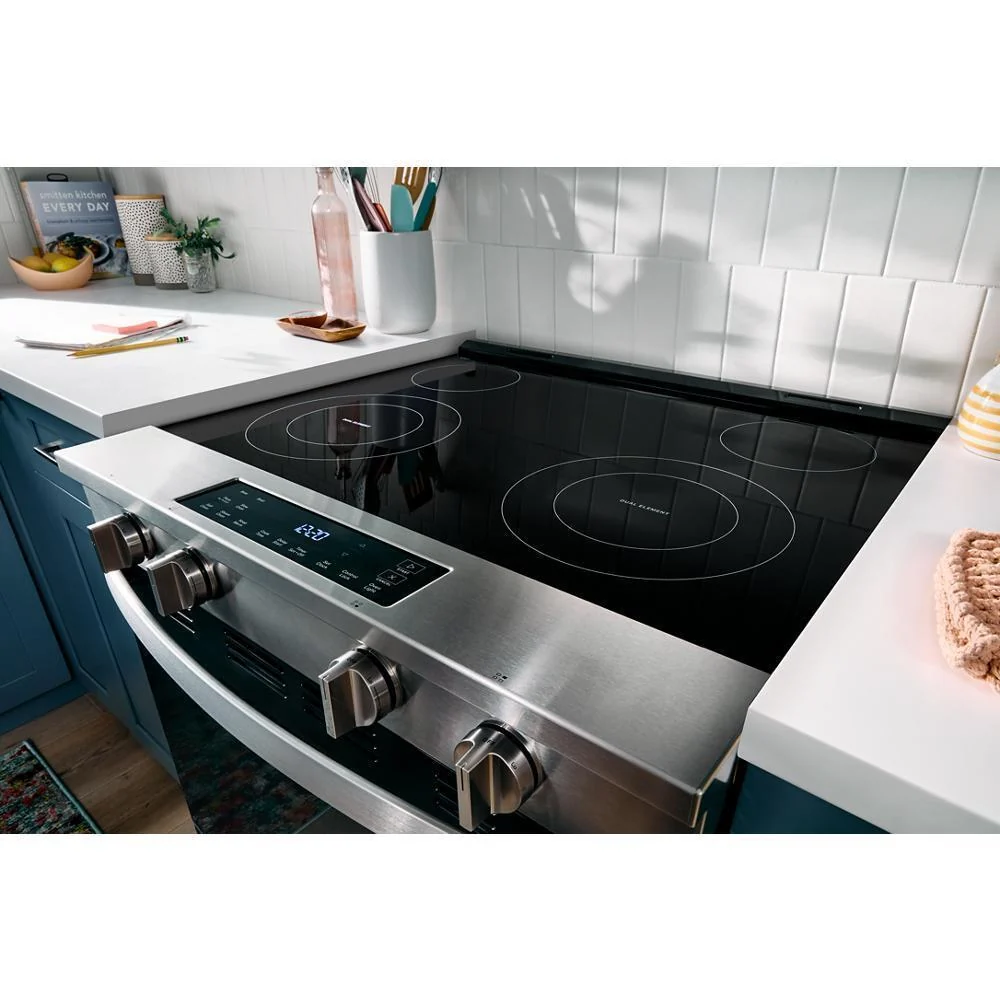 Whirlpool WSES3130SS 30-inch Electric Range with No Preheat and Slow Cook Modes - Image 6